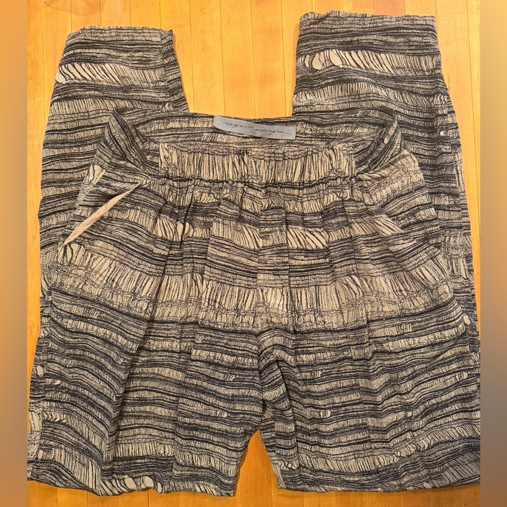 Raquel Allegra silk pants size 1 EUC